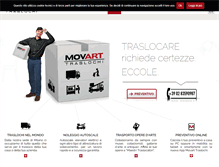 Tablet Screenshot of movart.com